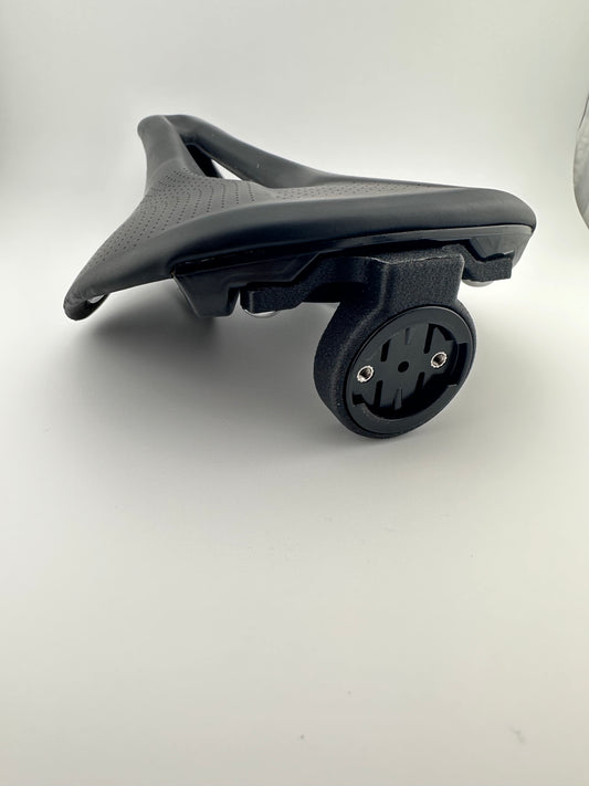 Mount for Garmin Varia tail light that holds an Apple AirTag (Fits Specialized SWAT saddles)